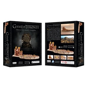 4D Cityscape (51003) - "3D Game of Thrones: Kings Landing" - 260 pieces puzzle