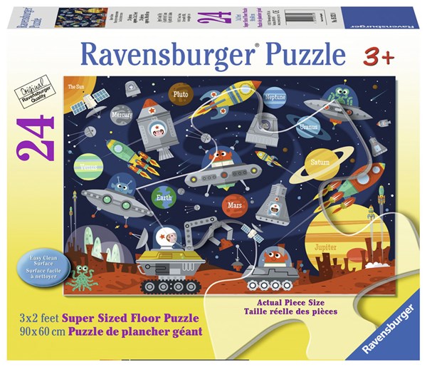 Ravensburger (05352) - "Space Aliens" - 24 pieces puzzle