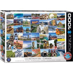Eurographics (6000-0780) - "Canada" - 1000 pieces puzzle