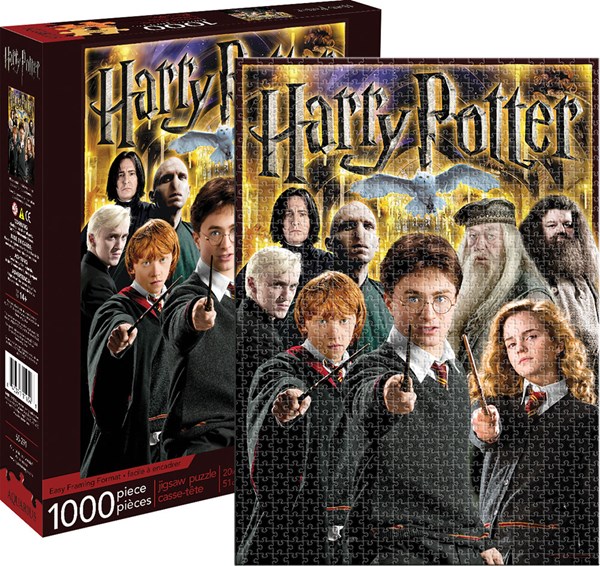 Aquarius (65291) - "Harry Potter Collage" - 1000 pieces puzzle
