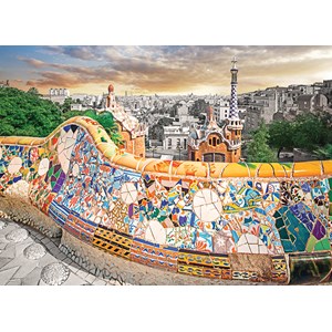 Eurographics (6000-0768) - "Park Guell, Barcelona" - 1000 pieces puzzle