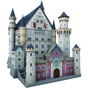 Ravensburger (12573) - "Neuschwanstein Castle" - 216 pieces puzzle