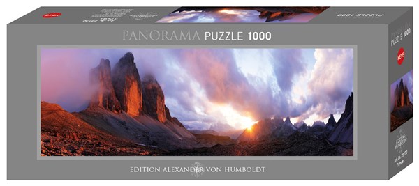 Heye (29770) - Alexander von Humboldt: "3 Peaks" - 1000 pieces puzzle