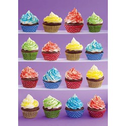 Schmidt Spiele (58217) - "Cupcakes Delight" - 1000 pieces puzzle