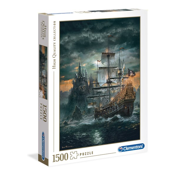 Clementoni (31682) - "The Pirate Ship" - 1500 pieces puzzle