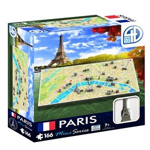 4D Cityscape (70004) - "4D Mini Paris" - 166 pieces puzzle