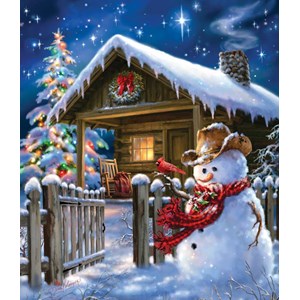 SunsOut (57148) - Dona Gelsinger: "Christmas Cheer" - 550 pieces puzzle