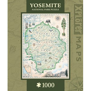 MasterPieces (71699) - "Yosemite National Park" - 1000 pieces puzzle