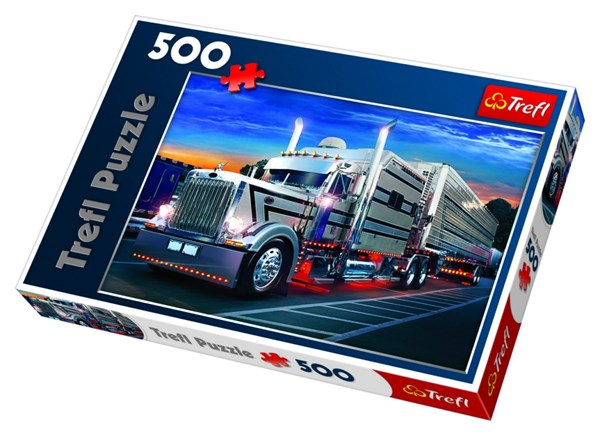 Trefl (371215) - "Silver Truck" - 500 pieces puzzle