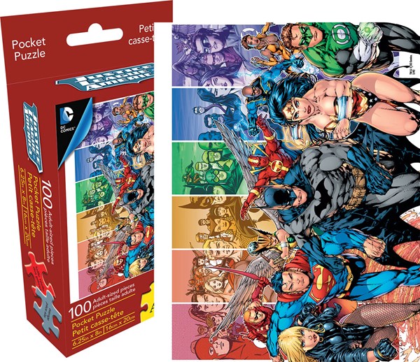 Aquarius (61111) - "DC Comics Justice League (Mini)" - 100 pieces puzzle