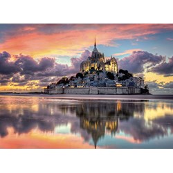 Clementoni (39367) - "Le Magnifique Mont Saint-Michel" - 1000 pieces puzzle