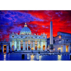 Trefl (101720) - "St. Peter's Basilica, Rome" - 1000 pieces puzzle