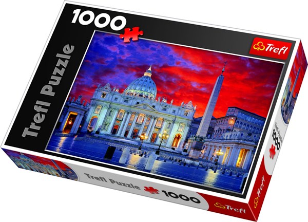 Trefl (101720) - "St. Peter's Basilica, Rome" - 1000 pieces puzzle