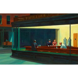 Piatnik (538445) - Edward Hopper: "Nighthawks, 1942" - 1000 pieces puzzle