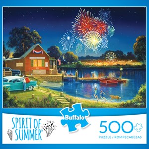 Buffalo Games (3886) - George Kovach: "Spirit of Summer (revised)" - 500 pieces puzzle