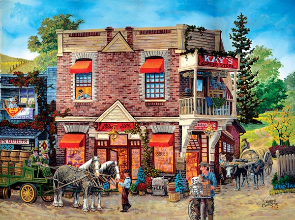 SunsOut (38881) - Joseph Burgess: "Kay's General Store" - 1000 pieces puzzle
