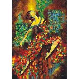 Anatolian (PER3554) - "Dancing with Colors" - 500 pieces puzzle