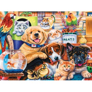 MasterPieces (31650) - Jenny Newland: "Home Wanted" - 300 pieces puzzle