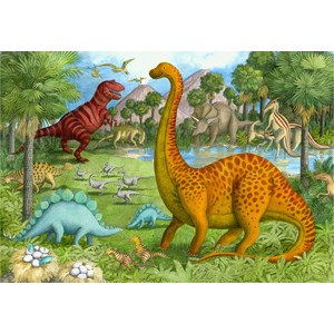 Ravensburger (05266) - "Dinosaur Pals" - 24 pieces puzzle