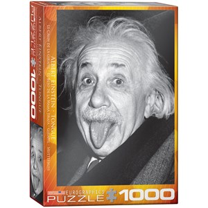 Eurographics (6000-1324) - "Einstein's Tongue" - 1000 pieces puzzle