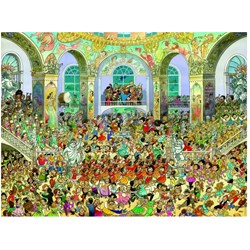 Heye (29696) - Hugo Prades: "Ballroom" - 1500 pieces puzzle