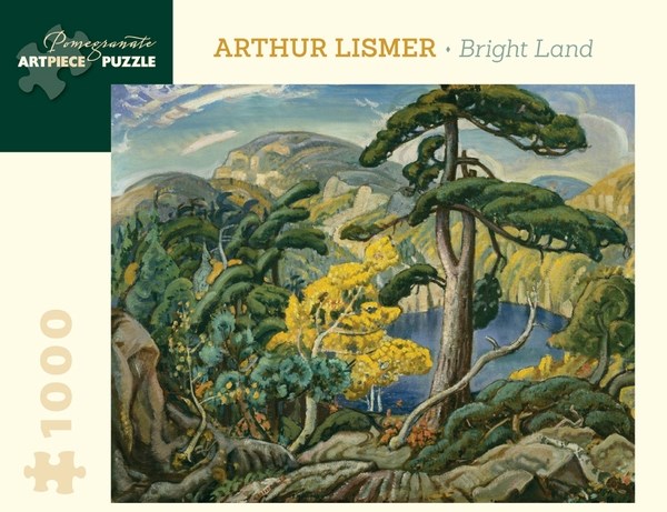 Pomegranate (AA845) - Arthur Lismer: "Bright Land" - 1000 pieces puzzle