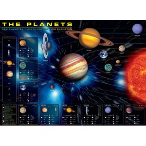 Eurographics (6000-1009) - "The Planets" - 1000 pieces puzzle