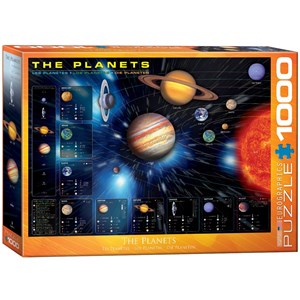 Eurographics (6000-1009) - "The Planets" - 1000 pieces puzzle