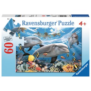 Ravensburger (09593) - Howard Robinson: "Caribbean Smile" - 60 pieces puzzle