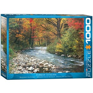 Eurographics (6000-2132) - "Forest Stream" - 1000 pieces puzzle