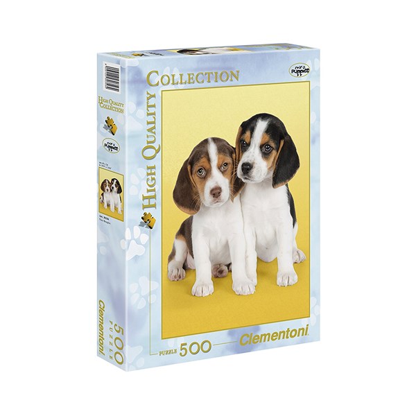 Clementoni (30356) - "Nice Beagles" - 500 pieces puzzle