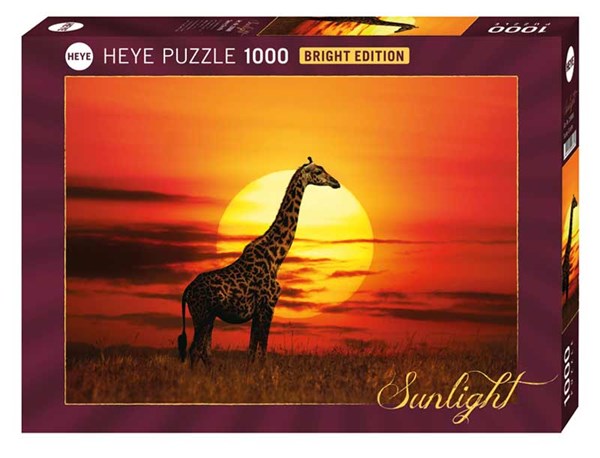 Heye (29688) - "Sunny Giraffe" - 1000 pieces puzzle