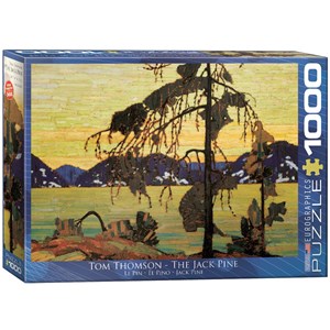 Eurographics (6000-7166) - Tom Thomson: "The Jack Pine" - 1000 pieces puzzle