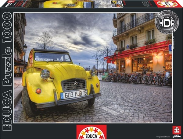 Educa (15526) - "Dusk In Paris" - 1000 pieces puzzle
