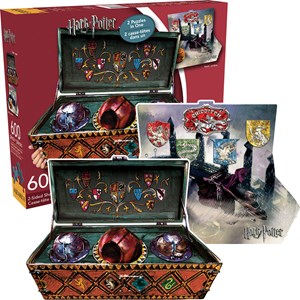 Aquarius (75012) - "Harry Potter Quidditch Set" - 600 pieces puzzle