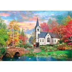 Clementoni (31675) - Dominic Davison: "Colorful Autumn" - 1500 pieces puzzle