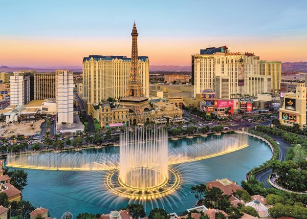 Jumbo (18360) - "Las Vegas" - 1000 pieces puzzle