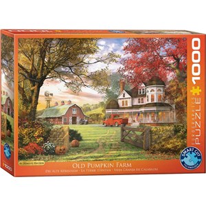 Eurographics (6000-0694) - Dominic Davison: "Old Pumpkin Farm" - 1000 pieces puzzle
