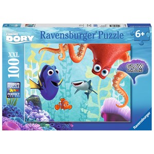 Ravensburger (13675) - "Finding Dory" - 100 pieces puzzle