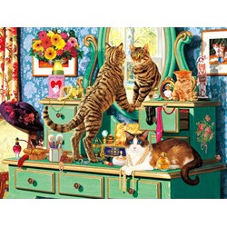 Buffalo Games (17082) - Steve Read: "Picture Purrfect" - 750 pieces puzzle