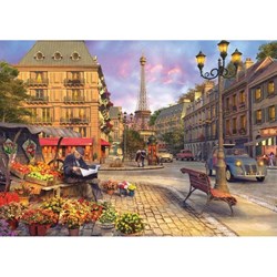 Anatolian (4542) - Dominic Davison: "Paris Street Life, France" - 1500 pieces puzzle