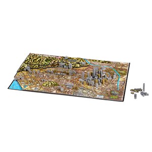 4D Cityscape (40082) - "Los Angeles" - 1400 pieces puzzle