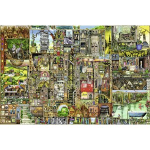 Ravensburger (17430) - Colin Thompson: "Bizarre Town" - 5000 pieces puzzle