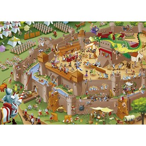 Educa (16343) - "Middle Ages" - 1000 pieces puzzle