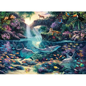 Anatolian (4908) - Steve Read: "Jungle Paradise" - 3000 pieces puzzle