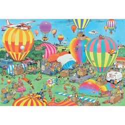 Jumbo (19053) - Jan van Haasteren: "The Balloon Festival" - 2000 pieces puzzle