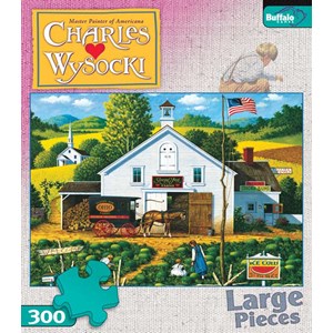 Buffalo Games (2613) - Charles Wysocki: "Catchin' Bugs" - 300 pieces puzzle