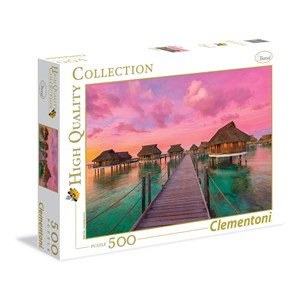 Clementoni (35016) - "Colorful Paradise" - 500 pieces puzzle