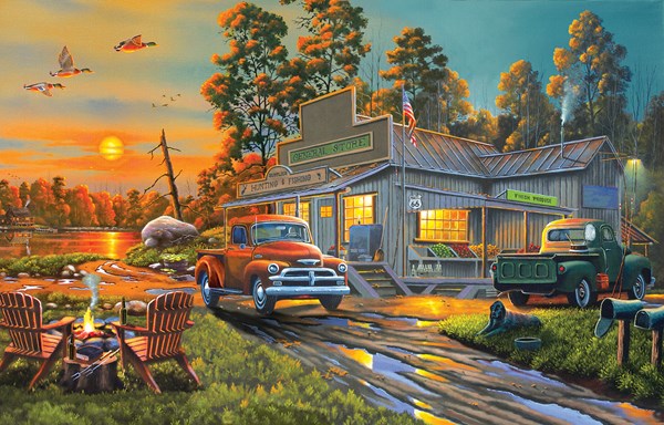 SunsOut (51362) - Geno Peoples: "Fresh Produce" - 1000 pieces puzzle