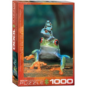 Eurographics (6000-3004) - "Red-Eyed Tree Frog" - 1000 pieces puzzle